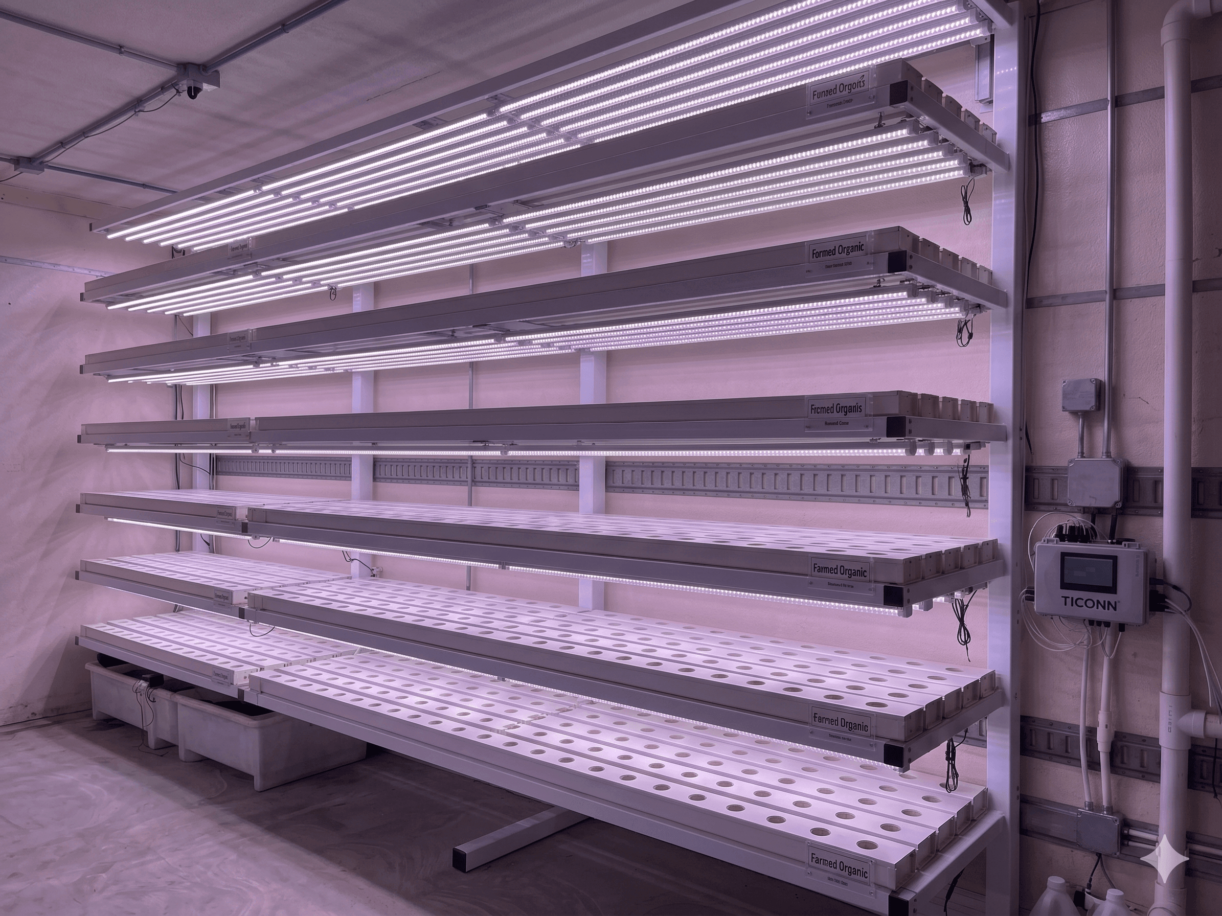 HGS6 Vertical Growing Rack (HGS6) · Ag Tech Manufacturing